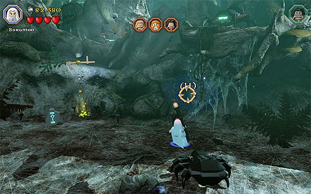 Wymagania: laska (dowolny czarodziej), umiejętność leczenia zwierząt (np - Etap 10 (Flies and Spiders) - LEGO The Hobbit - poradnik do gry