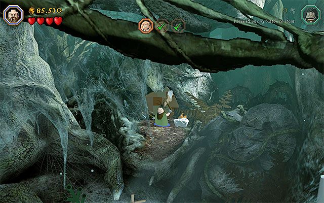 Przebij się przez popękaną płytę - Etap 10 (Flies and Spiders) - LEGO The Hobbit - poradnik do gry