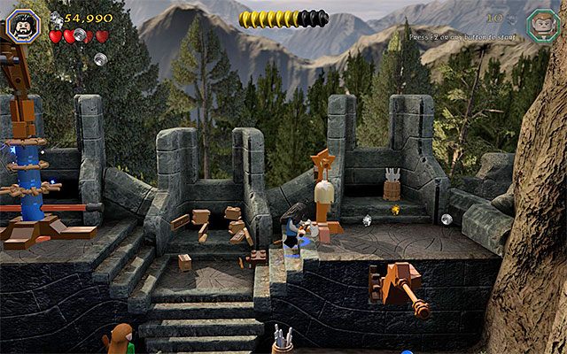 Trzeci dzwon - Etap 11 (Barrels Out of Bond) - LEGO The Hobbit - poradnik do gry