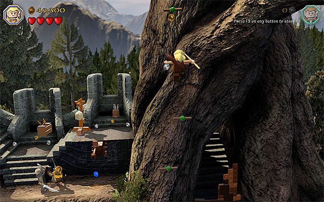 Chwytaj się kolejnych krawędzi - Etap 11 (Barrels Out of Bond) - LEGO The Hobbit - poradnik do gry