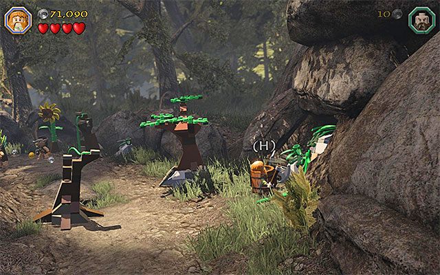 Wymagania: topór (dowolny krasnolud) - Etap 11 (Barrels Out of Bond) - LEGO The Hobbit - poradnik do gry