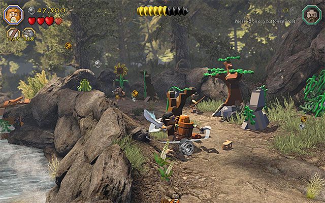 Kolejne gobliny z czasem przestaną pojawiać się w okolicy - Etap 11 (Barrels Out of Bond) - LEGO The Hobbit - poradnik do gry