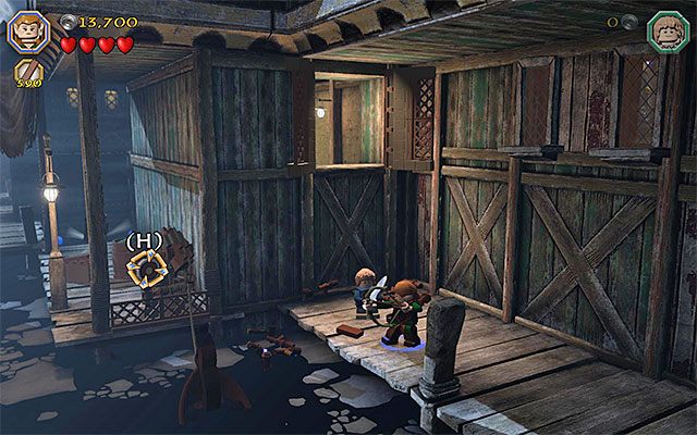 Wymagania: łuk (np - Etap 12 (A Warm Welcome) - LEGO The Hobbit - poradnik do gry