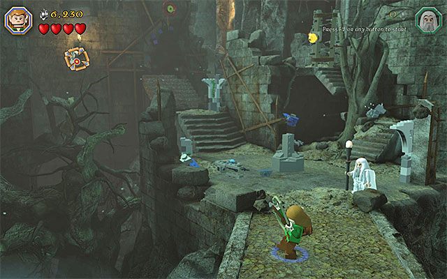 Trzecia tarcza - Etap 14 (The Necromancer) - LEGO The Hobbit - poradnik do gry