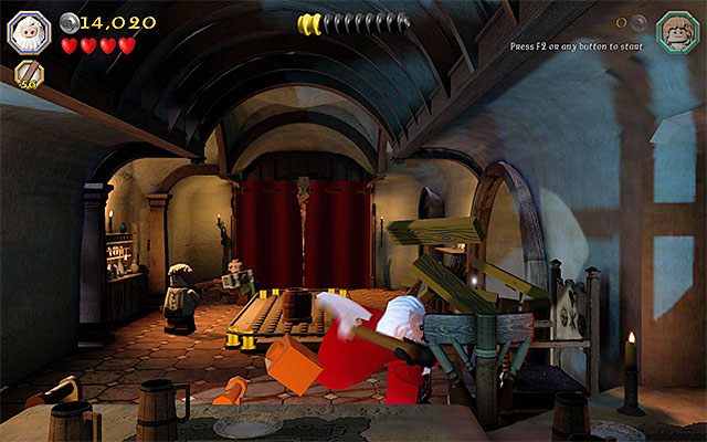 Jadalnia - Etap 2 (An Unexpected Party) - Przyjęcie - LEGO The Hobbit - poradnik do gry