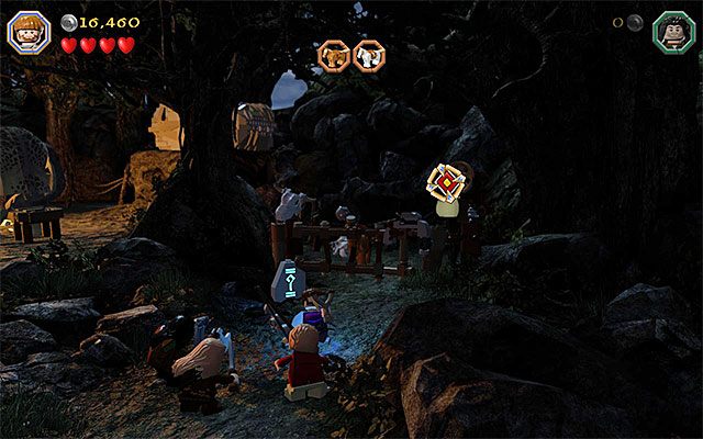 Celuj w nową tarczę - Etap 4 (Roast Mutton) - Oswobodzenie koni - LEGO The Hobbit - poradnik do gry