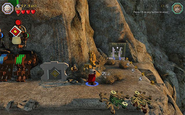 Czwarty posąg - Etap 15 (On the Doorstep) - LEGO The Hobbit - poradnik do gry