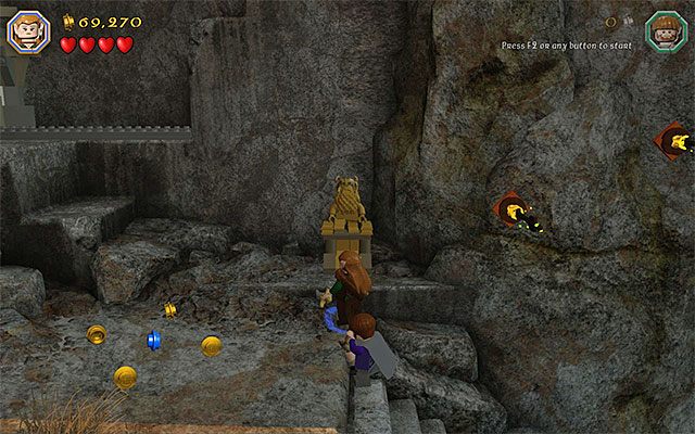 Piąty posąg - Etap 15 (On the Doorstep) - LEGO The Hobbit - poradnik do gry