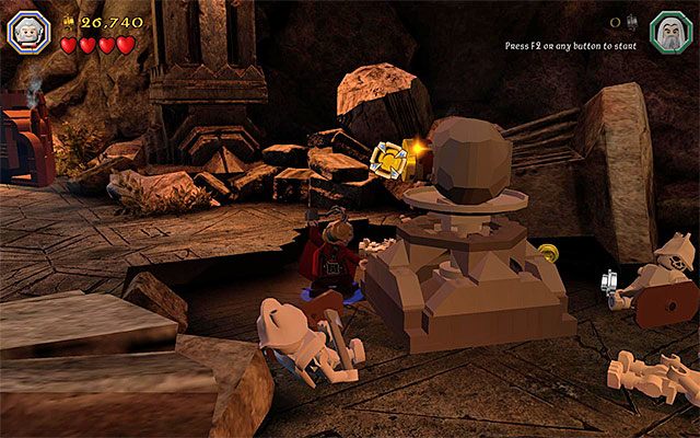 Zaczep - Etap 15 (On the Doorstep) - LEGO The Hobbit - poradnik do gry