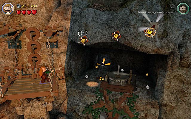 Wymagania: łuk (np - Etap 15 (On the Doorstep) - LEGO The Hobbit - poradnik do gry