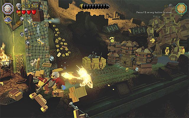 Ściana - Etap 16 (Inside Information) - LEGO The Hobbit - poradnik do gry