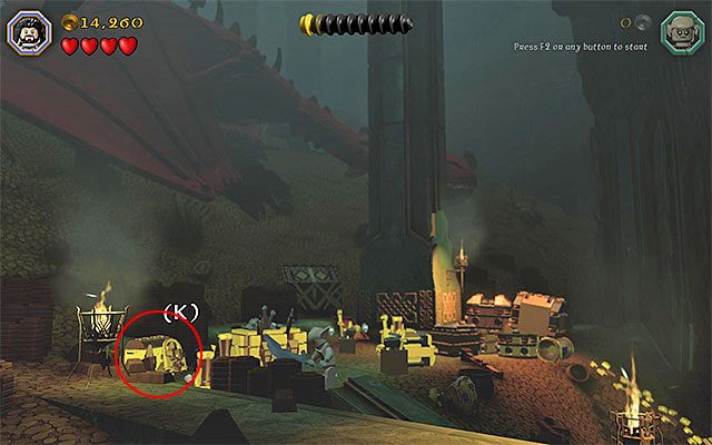 Skrzynia - Etap 16 (Inside Information) - LEGO The Hobbit - poradnik do gry