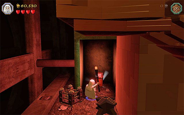 Oświetl okolicę i odszukaj sekret - Etap 16 (Inside Information) - LEGO The Hobbit - poradnik do gry