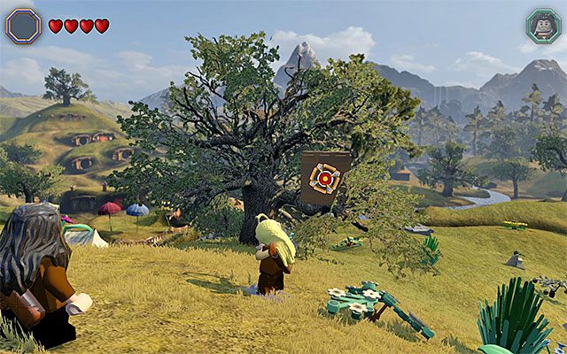 Po drodze konieczne okaże się skorzystanie m.in. z łuku - Białe pytajniki - opisy przejścia zadań (1-20) - LEGO The Hobbit - poradnik do gry