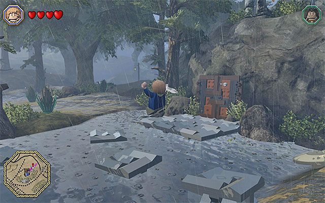 Wejście do jaskini - Białe pytajniki - opisy przejścia zadań (1-20) - LEGO The Hobbit - poradnik do gry