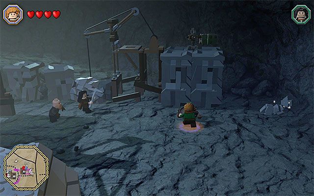 Musisz wybrać postać, która potrafić sadzić nasiona - Białe pytajniki - opisy przejścia zadań (1-20) - LEGO The Hobbit - poradnik do gry