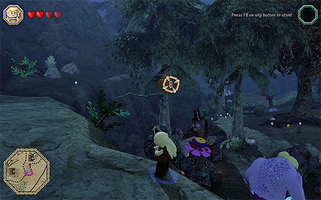 Tarcza - Białe pytajniki - opisy przejścia zadań (41-60) - LEGO The Hobbit - poradnik do gry