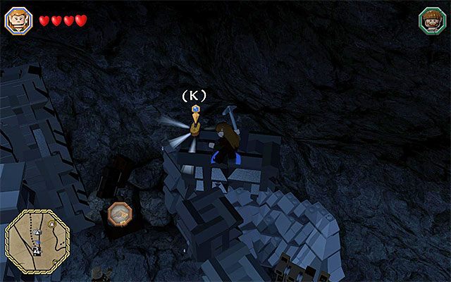 Miejsce odnalezienia pokrętła - Białe pytajniki - opisy przejścia zadań (41-60) - LEGO The Hobbit - poradnik do gry