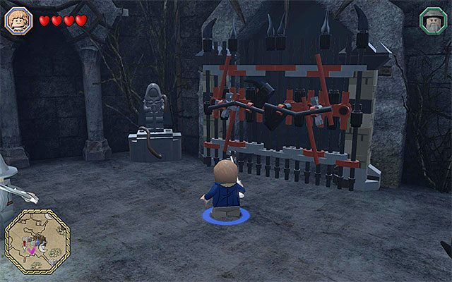 Wejście do miejsca pobytu zleceniodawcy misji - Białe pytajniki - opisy przejścia zadań (61-80) - LEGO The Hobbit - poradnik do gry