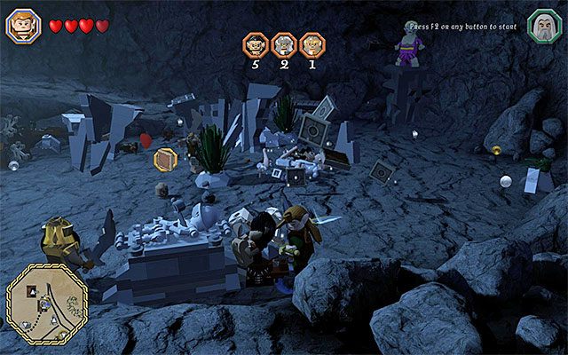 Matka Azoga nie wznowi pojedynku do momentu zlikwidowania słabszych orków - Białe pytajniki - opisy przejścia zadań (81-100) - LEGO The Hobbit - poradnik do gry