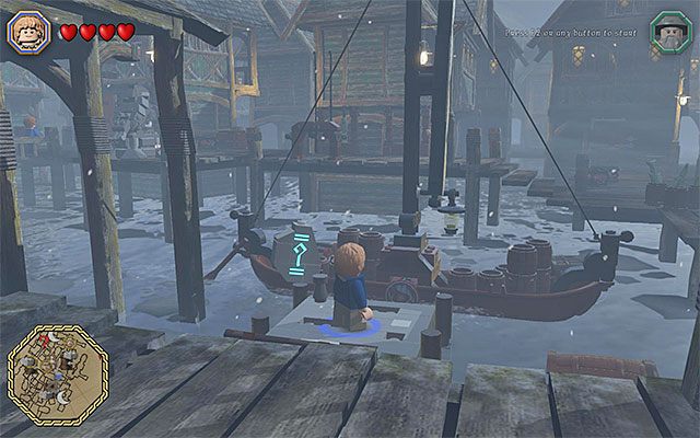 Łódź odnaleziona w mieście - Białe pytajniki - opisy przejścia zadań (81-100) - LEGO The Hobbit - poradnik do gry