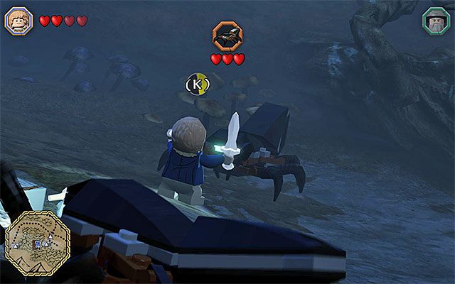 Wciskaj rytmicznie pokazywane na ekranie klawisze - Białe pytajniki - opisy przejścia zadań (101-105) - LEGO The Hobbit - poradnik do gry