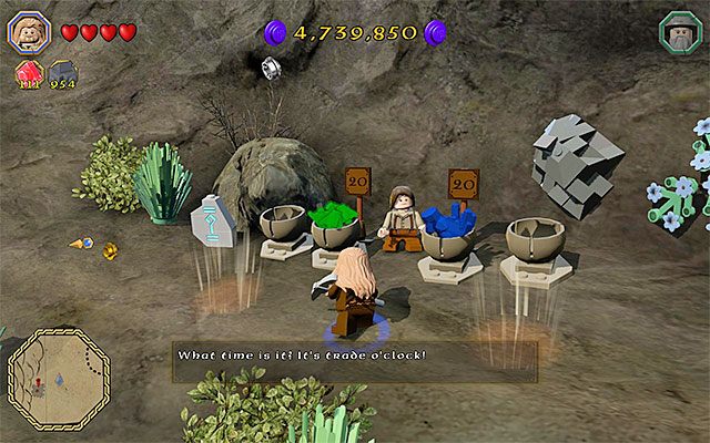 Przykładowy handlarz surowcami - Surowce - LEGO The Hobbit - poradnik do gry