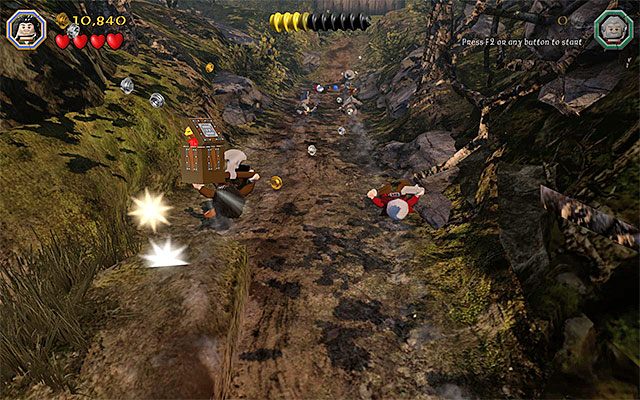 Przykładowy minizestaw - Znajdźki (Sekrety) - LEGO The Hobbit - poradnik do gry