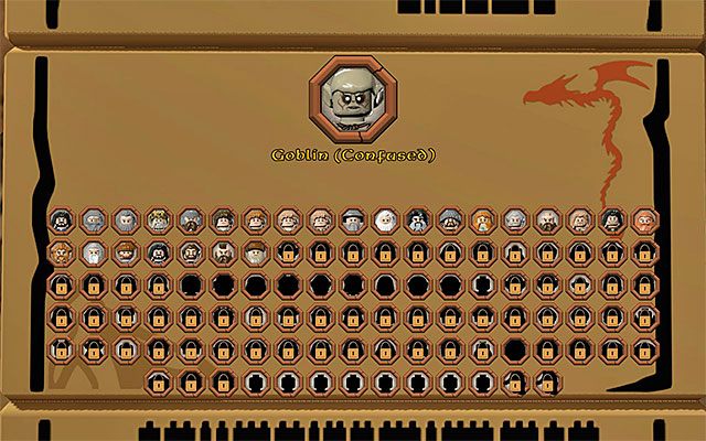Lista postaci jest na bieżąco uzupełniana - Znajdźki (Sekrety) - LEGO The Hobbit - poradnik do gry
