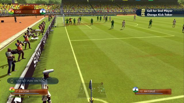 Strzelenie 5 bramek Lesotho na wyższych poziomach trudności może być arcytrudne! - Afryka | Story of Qualifying - wyzwania w 2014 FIFA World Cup Brazil - 2014 FIFA World Cup Brazil - poradnik do gry