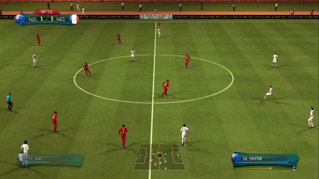 Strzelenie gola dającego awans w doliczonym czasie gry na pewno sprawi wiele radości. - Oceania | Story of Qualifying - wyzwania w 2014 FIFA World Cup Brazil - 2014 FIFA World Cup Brazil - poradnik do gry