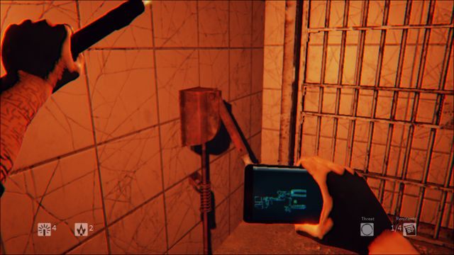 Dźwignia otwierająca cele więzienne - Poziom 2. - Więzienie | Fabuła | Daylight - Daylight - poradnik do gry