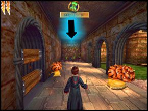 Wyjdź na dziedziniec - Sala Treningowa Diffindo | Nauka Diffindo w Harry Potter i Komnata Tajemnic - Harry Potter i Komnata Tajemnic - poradnik do gry