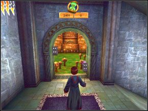 Przeskocz przez grzyby - Sala Treningowa Diffindo | Nauka Diffindo w Harry Potter i Komnata Tajemnic - Harry Potter i Komnata Tajemnic - poradnik do gry