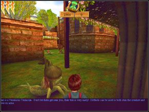 Biegnij dalej omijając nowych przeciwników - łażące rośliny - Sala Treningowa Diffindo | Nauka Diffindo w Harry Potter i Komnata Tajemnic - Harry Potter i Komnata Tajemnic - poradnik do gry