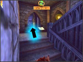 Wejdź do wąskiego przejścia - Sala Treningowa Rictusempry | Nauka Rictusempry - Harry Potter i Komnata Tajemnic - poradnik do gry