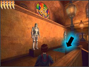 (SEKRET 11/12) Nie biegnij do sali, gdzie jest cotygodniowa ceremonia, tylko idź przed schody - Ceremonia | Nauka Spongify w Harry Potter i Komnata Tajemnic - Harry Potter i Komnata Tajemnic - poradnik do gry