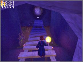 Zamiast wchodzić na most, uwolnij gnomy z nor po obu stronach, aby zjadły grzyby - Zakazany Las | Komnata Tajemnic w Harry Potter i Komnata Tajemnic - Harry Potter i Komnata Tajemnic - poradnik do gry