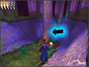 Biegnij do drzewa, w które strzel czarem i na nie skocz - Zakazany Las | Komnata Tajemnic w Harry Potter i Komnata Tajemnic - Harry Potter i Komnata Tajemnic - poradnik do gry