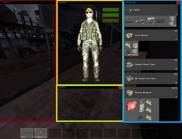 ekwipunek w DayZ: Stanalone - DayZ: Porady na start - starowanie, ekwipunek, logowanie - DayZ - poradnik do gry