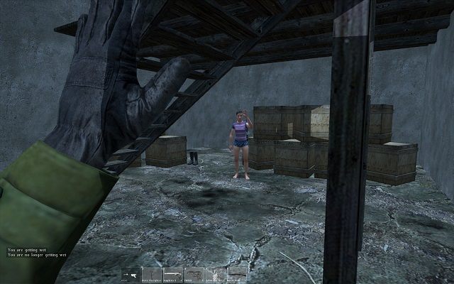 Przypadkowe spotkanie w stodole - DayZ: Inni gracze - walczyć czy się bratać? - DayZ - poradnik do gry