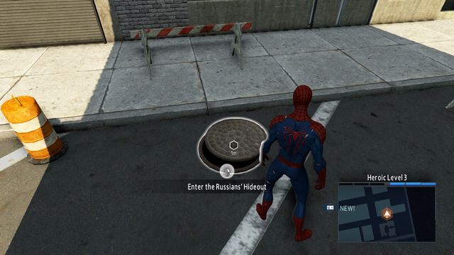 Wejdź do kanału - Into the lions den! | Opis przejścia The Amazing Spider-Man 2 - The Amazing Spider-Man 2 - poradnik do gry