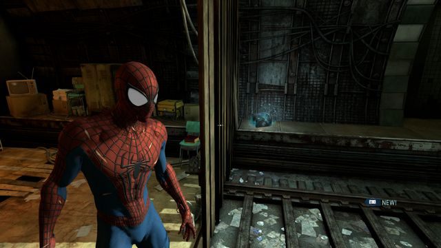 Skrzynka ulepszeń #1 - Into the lions den! | Opis przejścia The Amazing Spider-Man 2 - The Amazing Spider-Man 2 - poradnik do gry