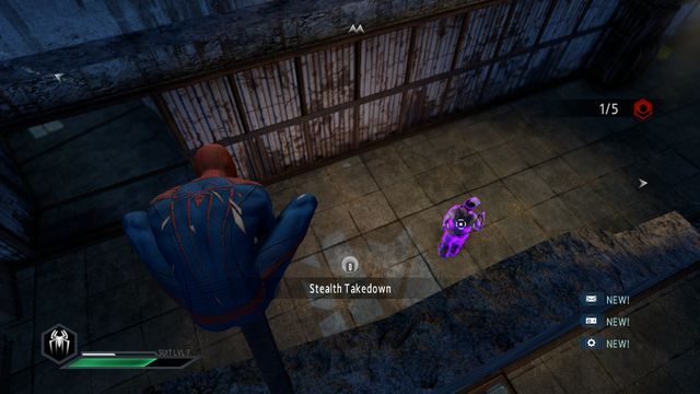 Wewnątrz pierwszego budynku - The Kingpin of crime! | Opis przejścia The Amazing Spider-Man 2 - The Amazing Spider-Man 2 - poradnik do gry