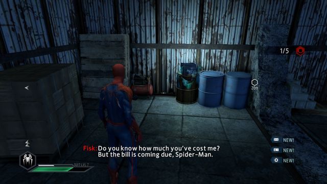 Skrzynka ulepszeń #7 - The Kingpin of crime! | Opis przejścia The Amazing Spider-Man 2 - The Amazing Spider-Man 2 - poradnik do gry