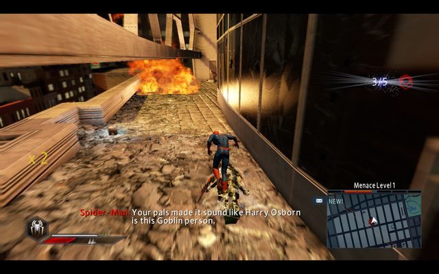 Skrzynka ulepszeń #3 - The Green Goblin! | Opis przejścia The Amazing Spider-Man 2 - The Amazing Spider-Man 2 - poradnik do gry