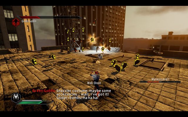 Goblin z bombami - The Green Goblin! | Opis przejścia The Amazing Spider-Man 2 - The Amazing Spider-Man 2 - poradnik do gry