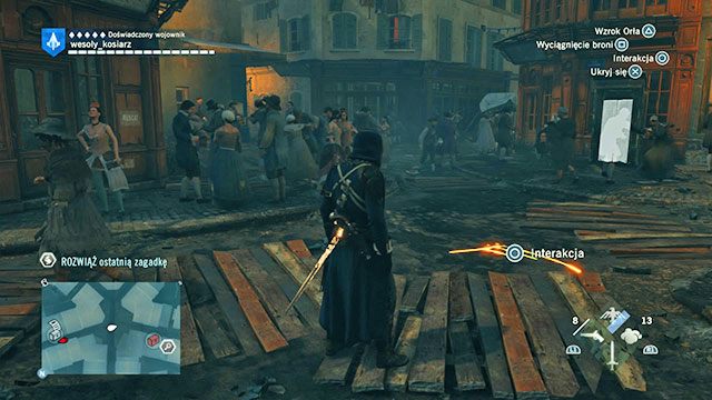 Ostatnia odpowiedź znajduje się w Halles, na niewielkim placu tłumnie odwiedzanym przez prostytutki - Zadania poboczne | Porte-Saint-Denis - mapa w AC Unity - Assassins Creed: Unity - poradnik do gry