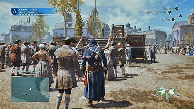 Patrz na ekran i mapę - Porady ogólne do AC Unity - Assassins Creed: Unity - poradnik do gry
