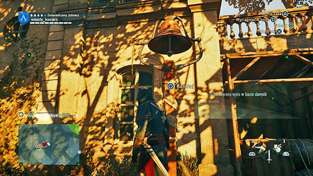 Z pomocą dzwonów przeciwnicy mogą przywołać posiłki - Walka | Podróżowanie po mieście w AC Unity - Assassins Creed: Unity - poradnik do gry